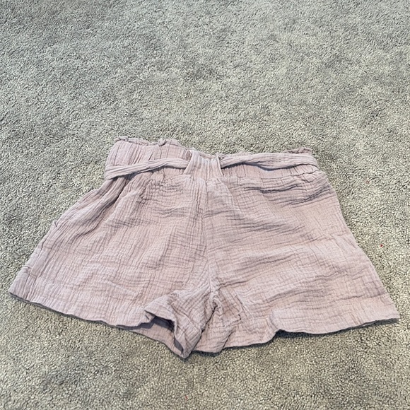 Purple Flowy shorts - Picture 2 of 2